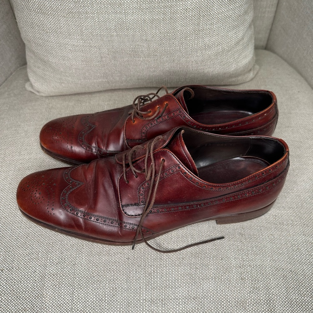 Prada brown shoes size 45 - Picture 2 of 4
